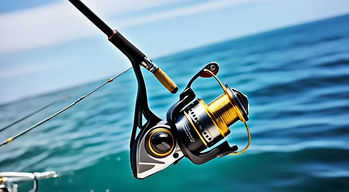molinete para pesca pesada